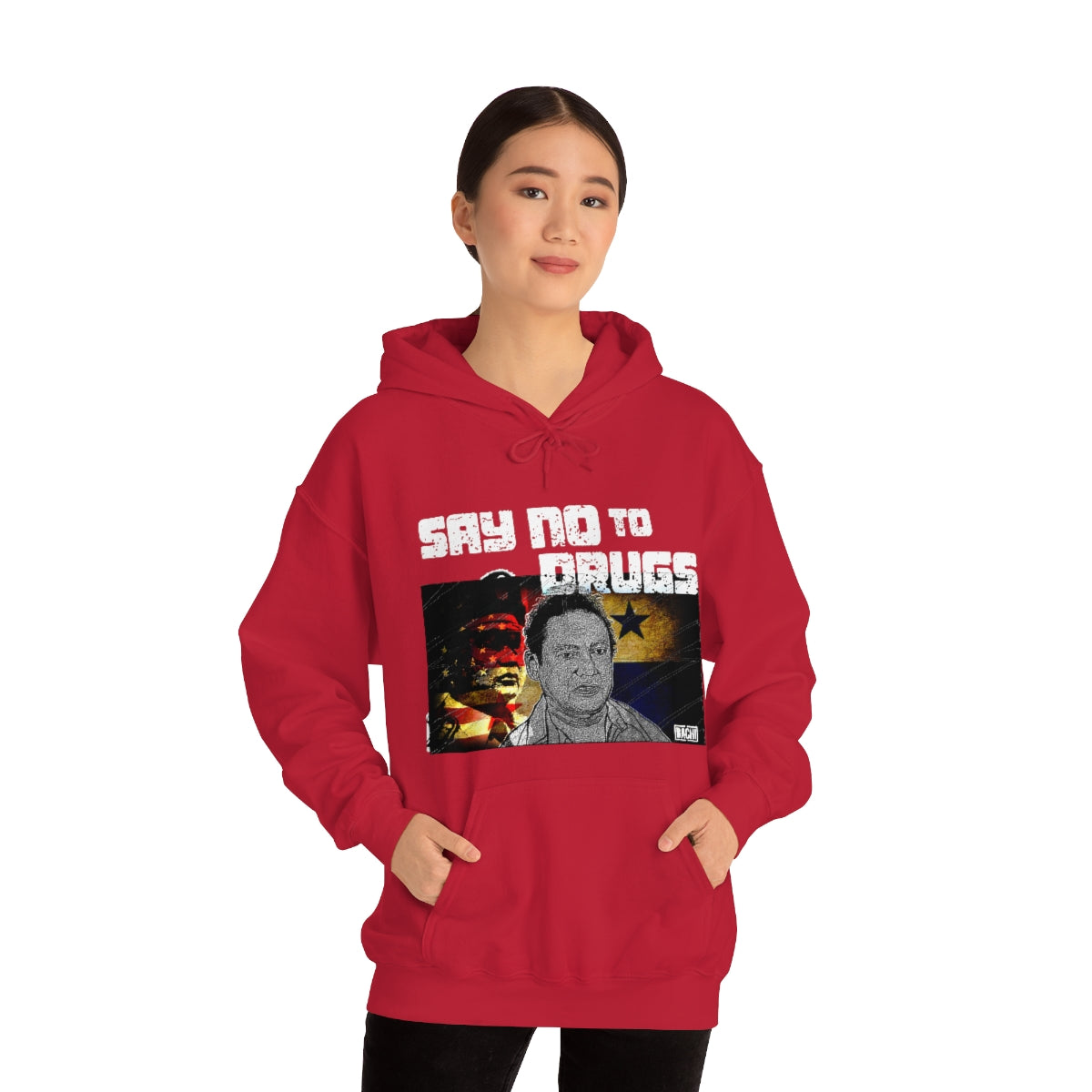 Unisex Hoodie Say No Drugs Manuel Noriega