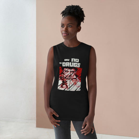 Unisex Sleeveless T-shirt Tony Montana Say No To Drugs