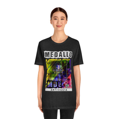 Unisex T-shirt Rep Your Country Medellin Colombia Medallo