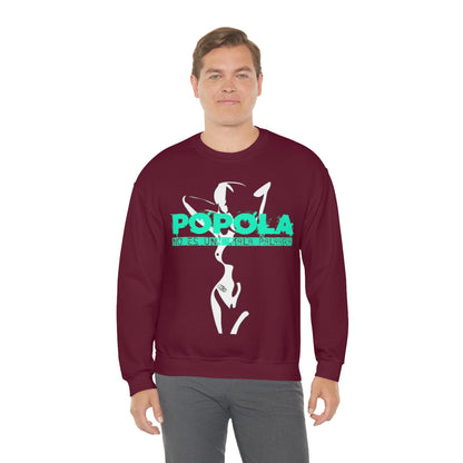 Popola No Es Una Mala Palabra by Bachi Unisex Crewneck Sweatshirt - Bachi Apparel