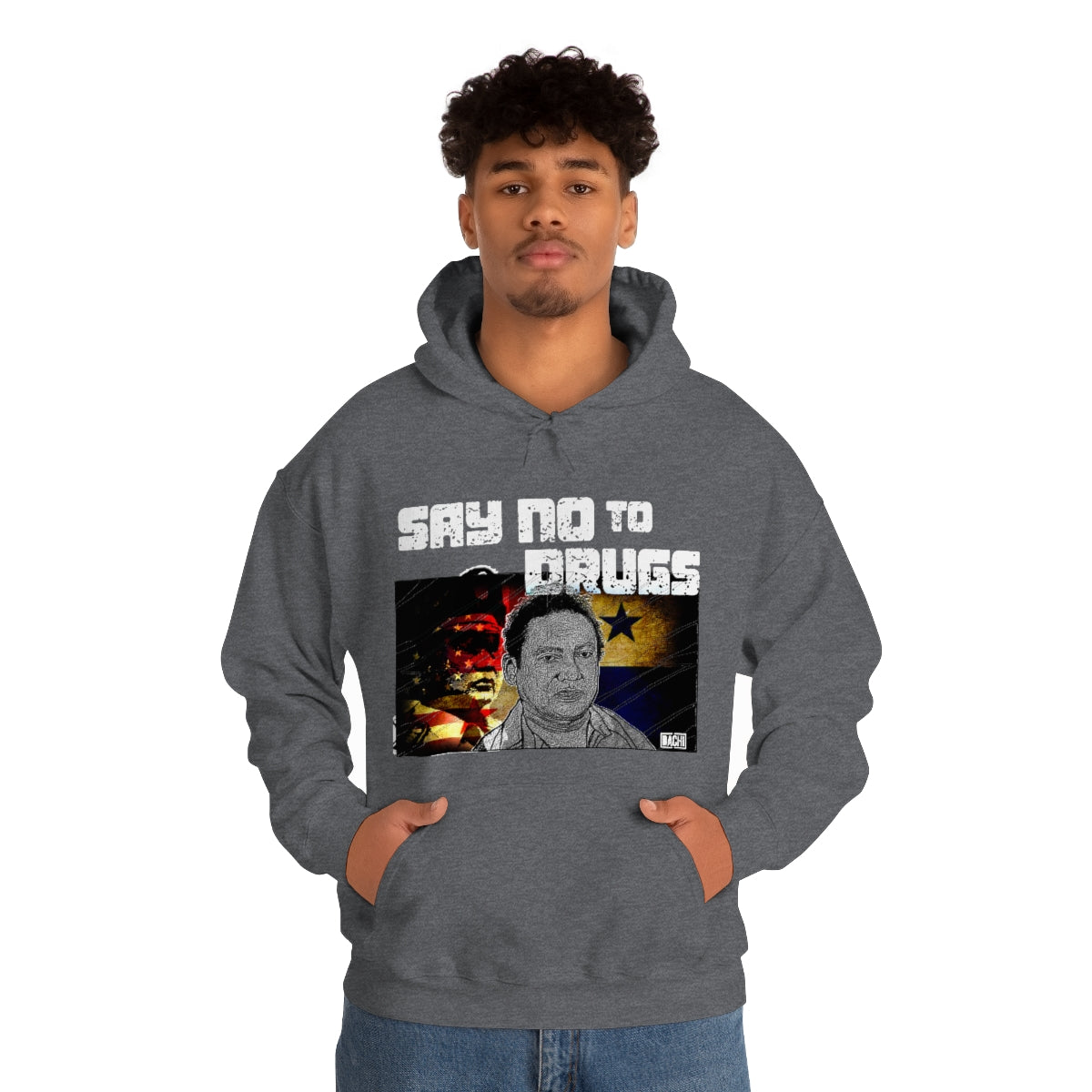 Unisex Hoodie Say No Drugs Manuel Noriega