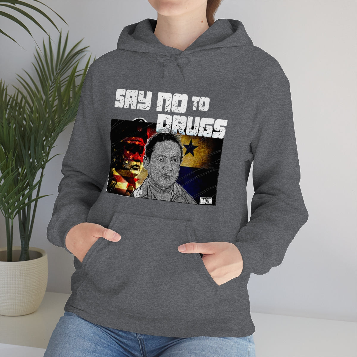 Unisex Hoodie Say No Drugs Manuel Noriega