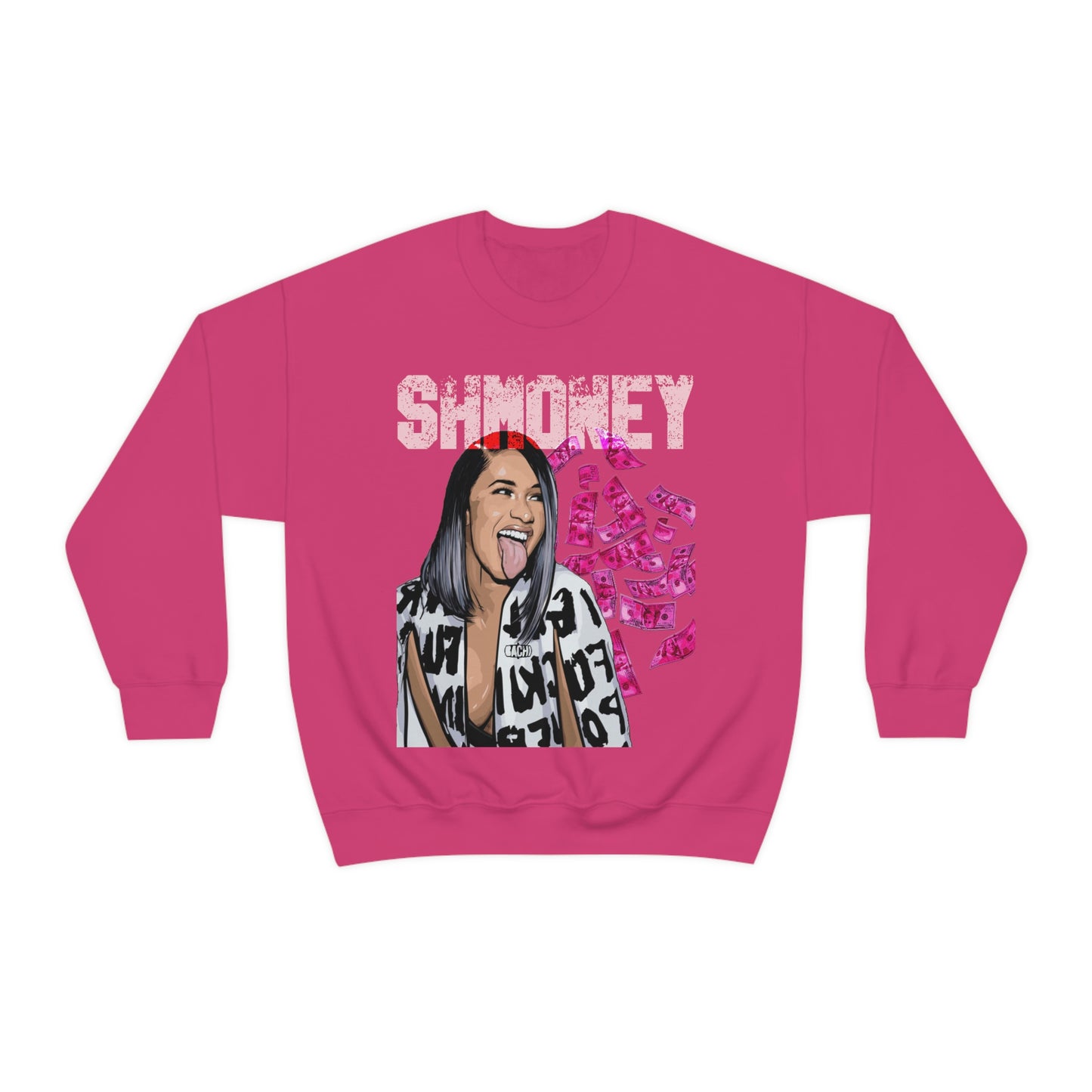 Unisex Sweatshirt Cardi B Shmoney