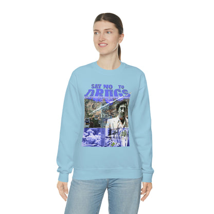 Unisex Sweatshirt Pablo Escobar Medellin Say No To Drugs