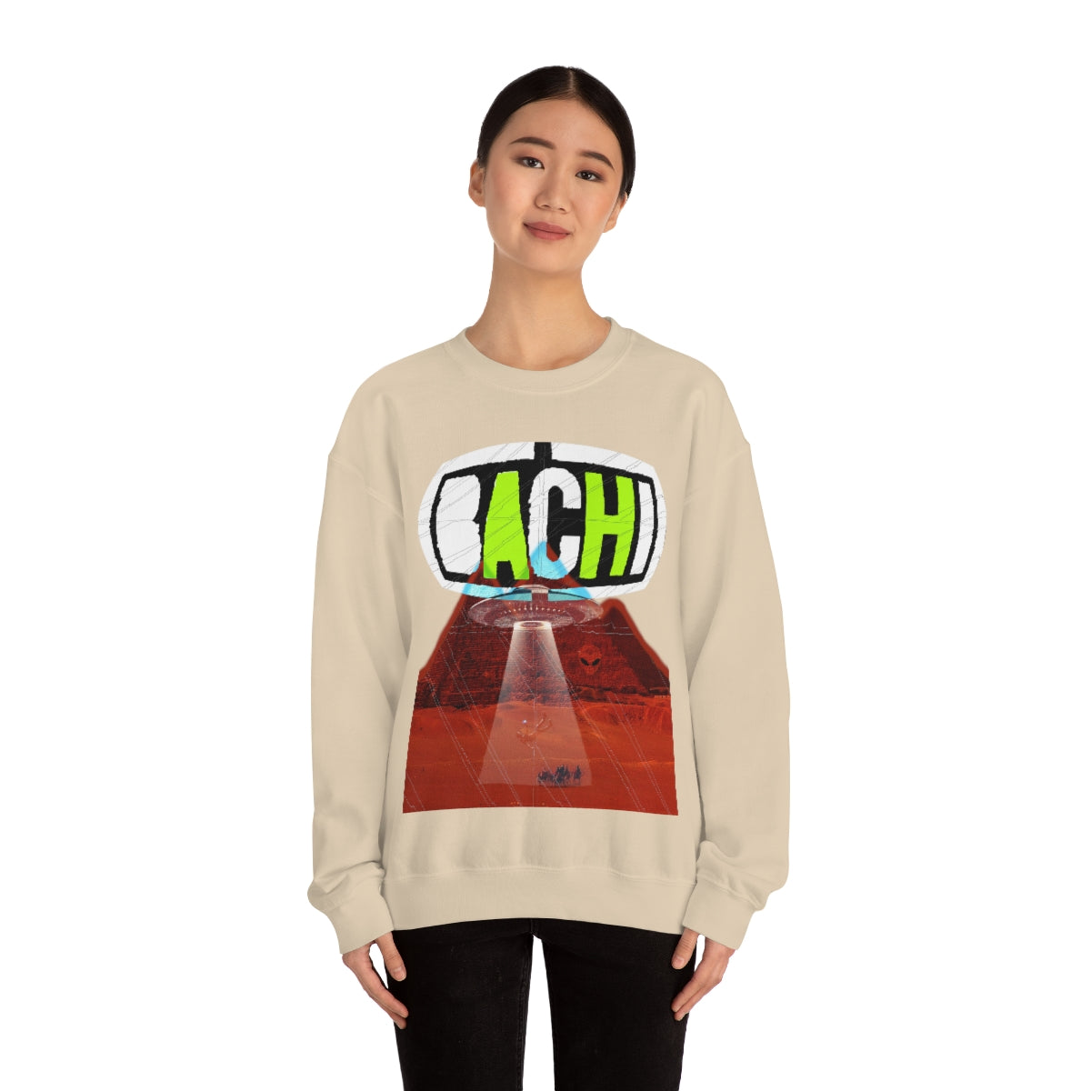 Unisex Sweatshirt Bachi Alien Abduction