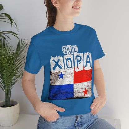 Unisex T-shirt Bachi Que Xopa Panama