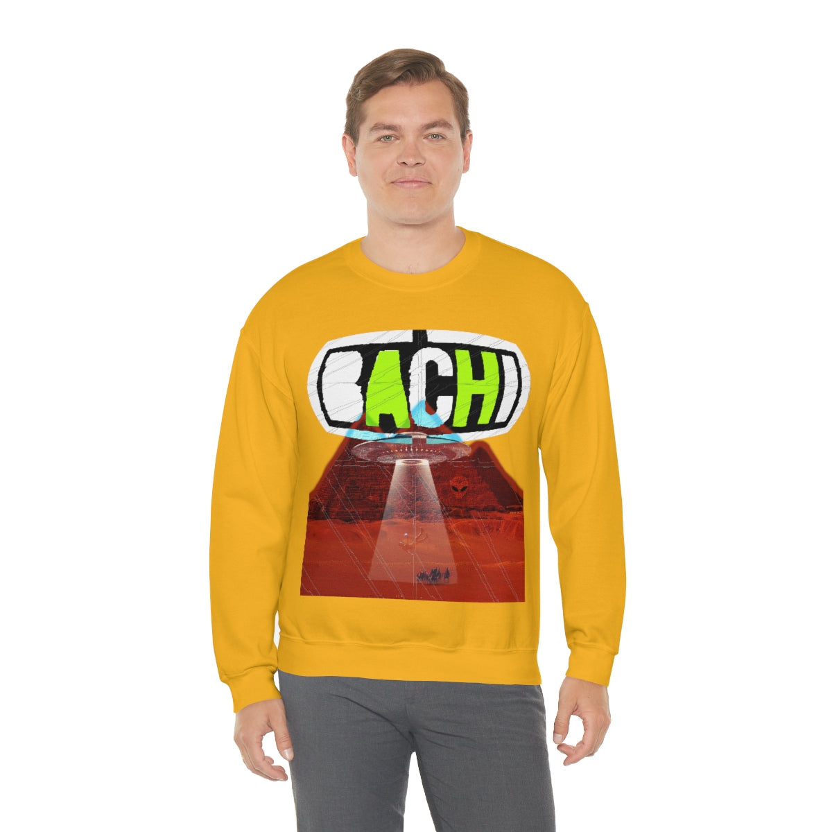 Unisex Sweatshirt Bachi Alien Abduction