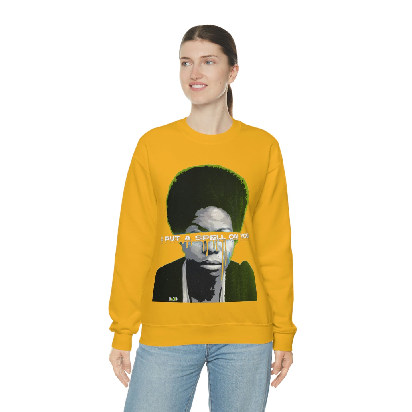 Unisex  Sweatshirt Nina Simone I Put A Spell On You