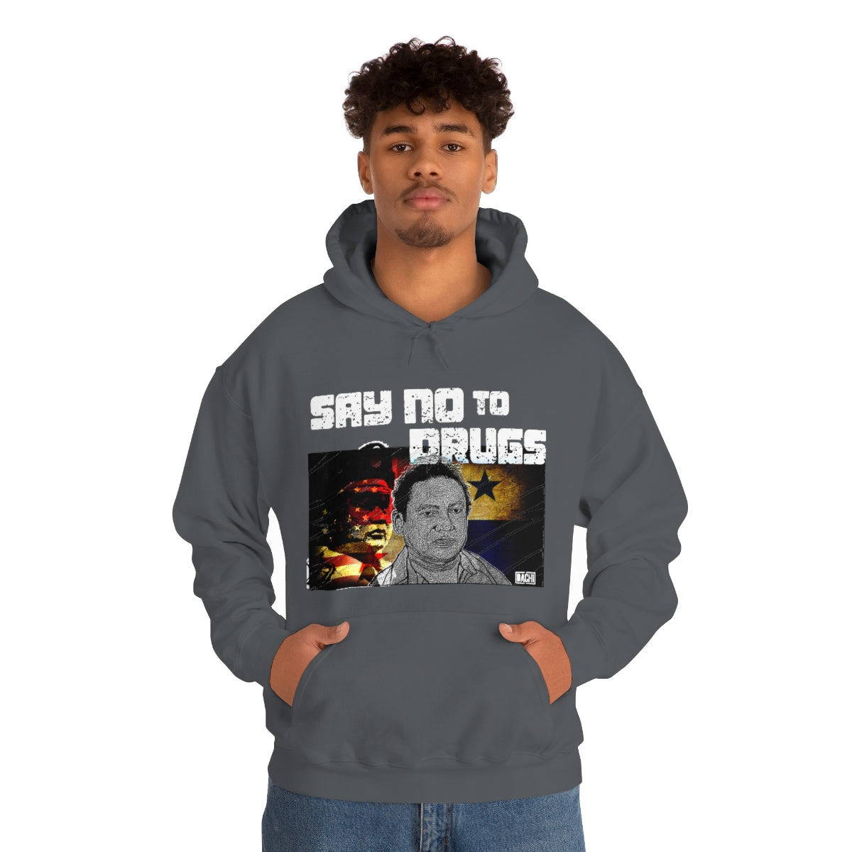 Unisex Hoodie Say No Drugs Manuel Noriega