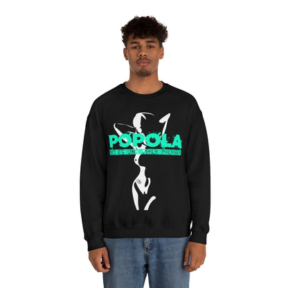 Popola No Es Una Mala Palabra by Bachi Unisex Crewneck Sweatshirt - Bachi Apparel