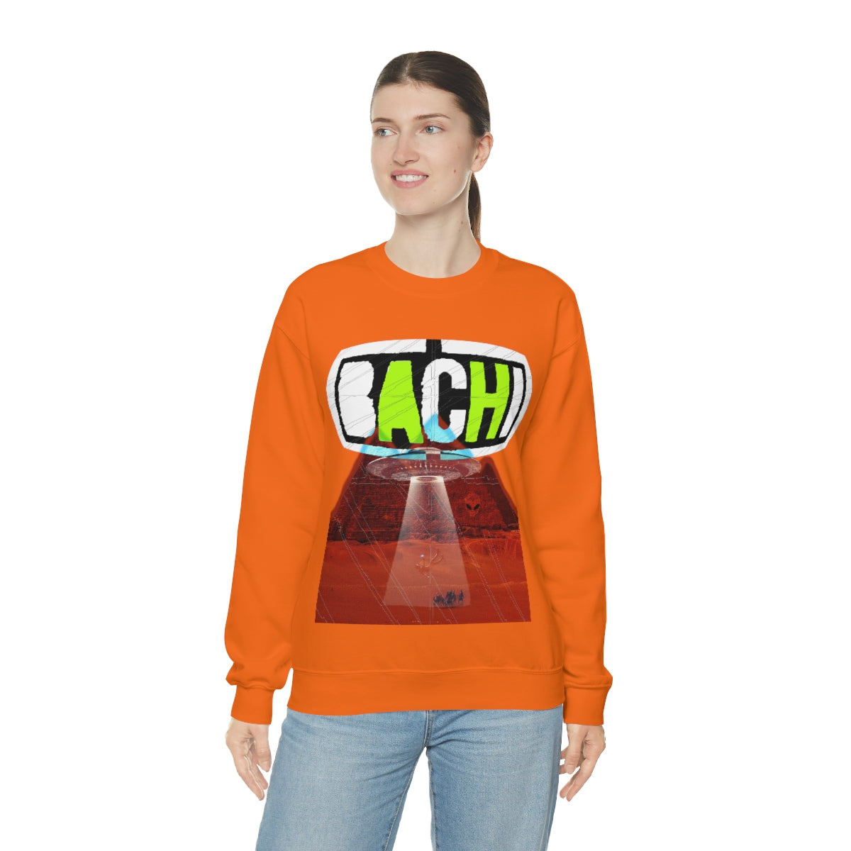 Unisex Sweatshirt Bachi Alien Abduction