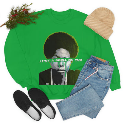 Unisex  Sweatshirt Nina Simone I Put A Spell On You