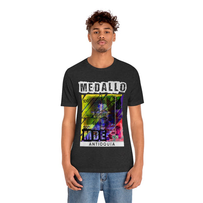 Unisex T-shirt Rep Your Country Medellin Colombia Medallo