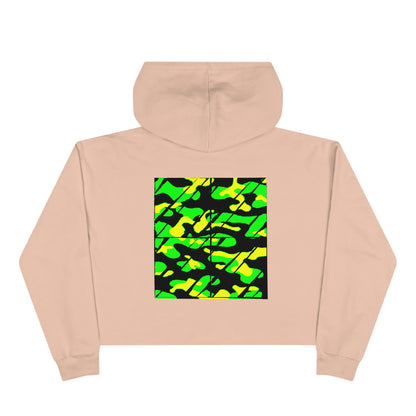 Women's Crop Hoodie Bachi Camo Dream