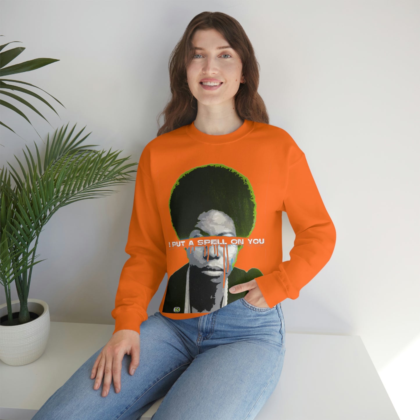 Unisex  Sweatshirt Nina Simone I Put A Spell On You