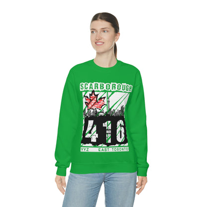 Unisex Sweatshirt Scarborough 416 Toronto