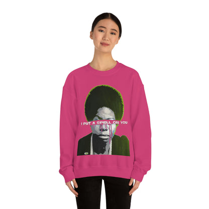 Unisex  Sweatshirt Nina Simone I Put A Spell On You