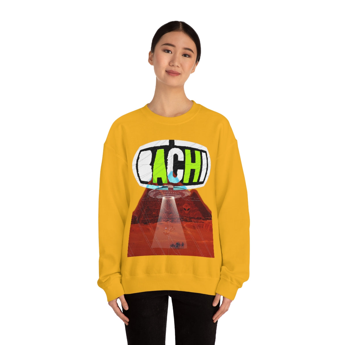 Unisex Sweatshirt Bachi Alien Abduction