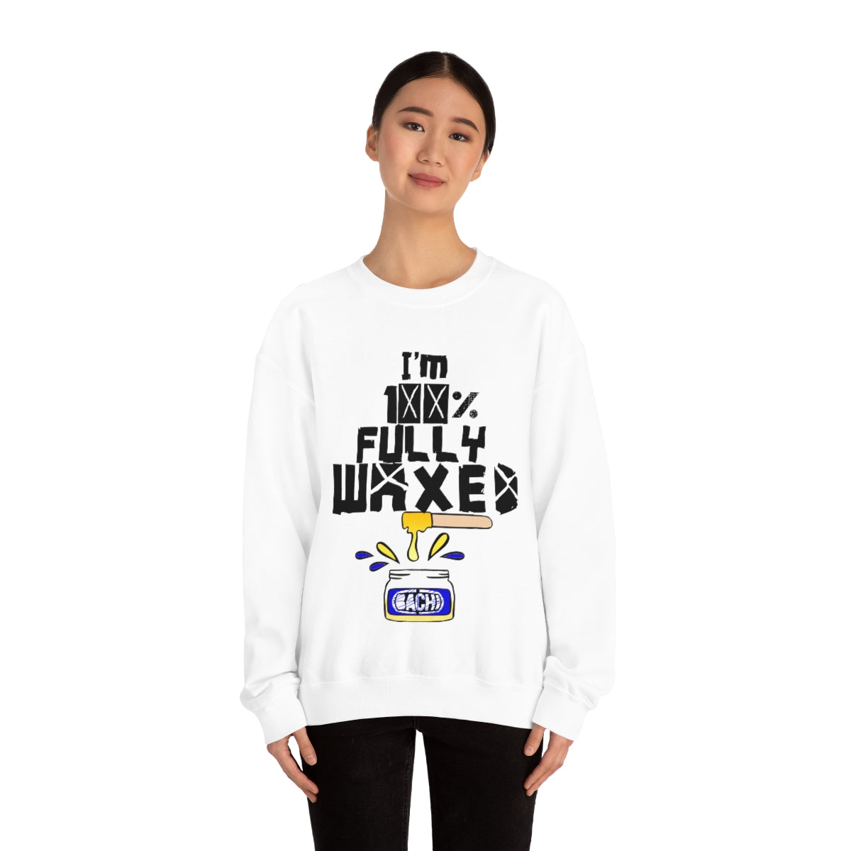 Fully Waxed by Bachi Unisex  Sweatshirt - Bachi Apparel