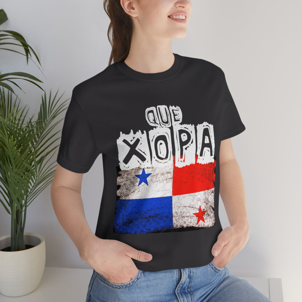 Unisex T-shirt Bachi Que Xopa Panama