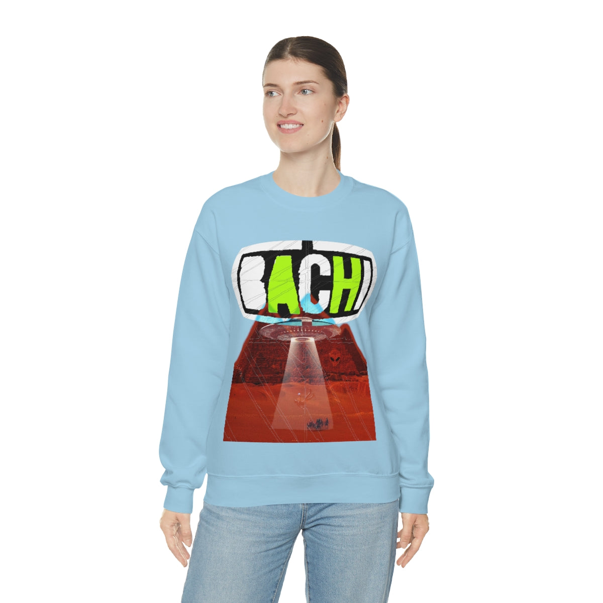 Unisex Sweatshirt Bachi Alien Abduction