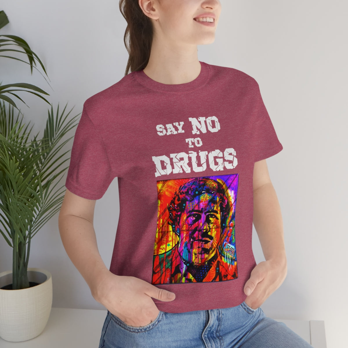 Unisex T-shirt Pablo Escobar Say No To Drugs