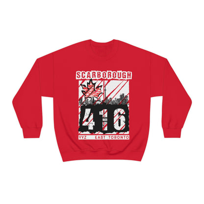 Unisex Sweatshirt Scarborough 416 Toronto