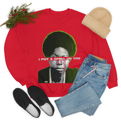 Unisex  Sweatshirt Nina Simone I Put A Spell On You