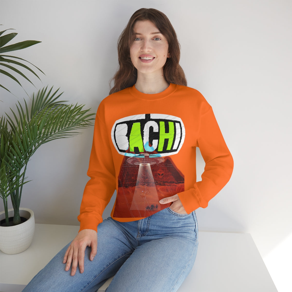 Unisex Sweatshirt Bachi Alien Abduction