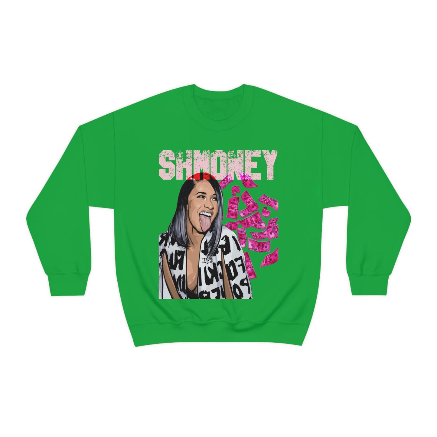 Unisex Sweatshirt Cardi B Shmoney