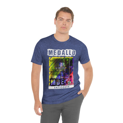 Unisex T-shirt Rep Your Country Medellin Colombia Medallo