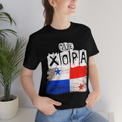 Unisex T-shirt Bachi Que Xopa Panama