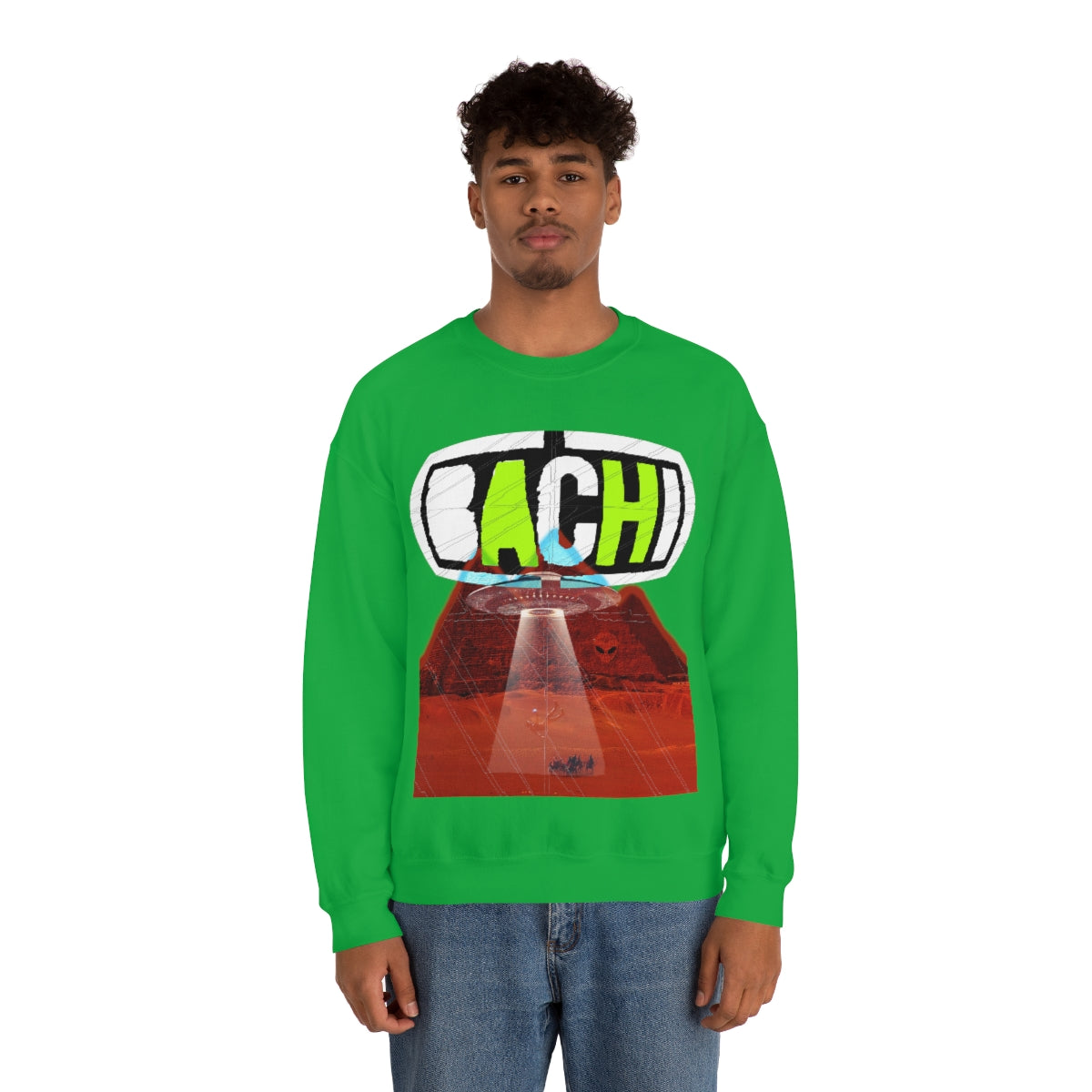 Unisex Sweatshirt Bachi Alien Abduction