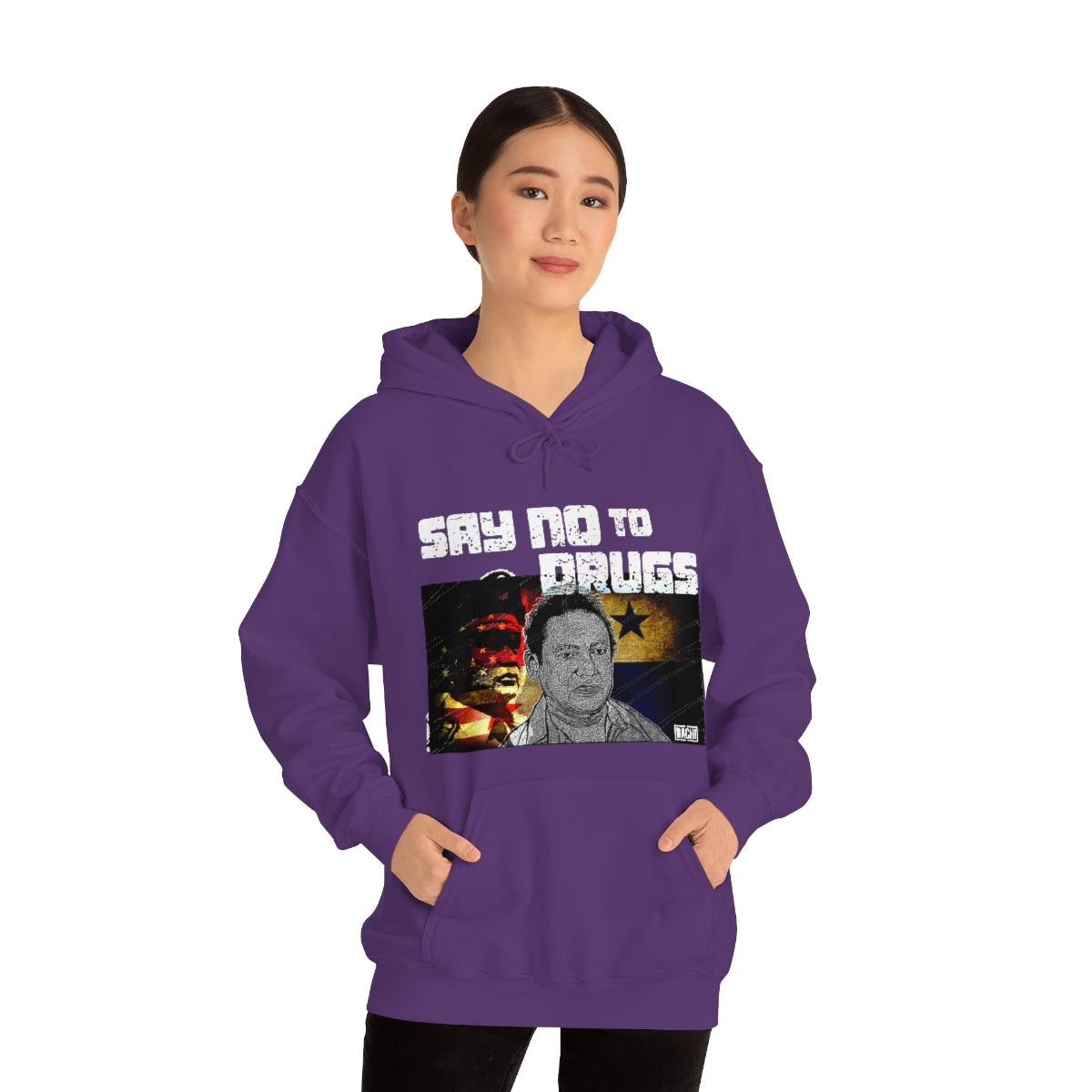 Unisex Hoodie Say No Drugs Manuel Noriega