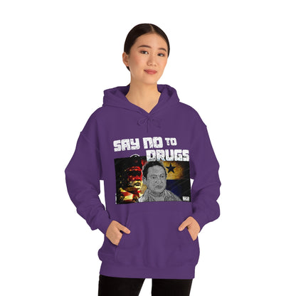 Unisex Hoodie Say No Drugs Manuel Noriega