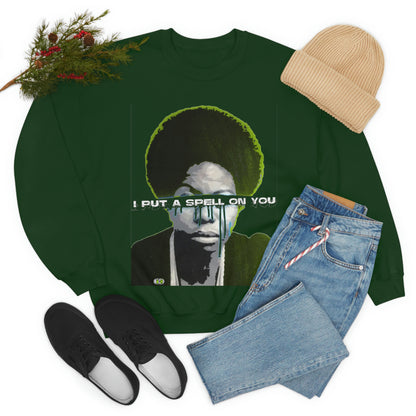 Unisex  Sweatshirt Nina Simone I Put A Spell On You