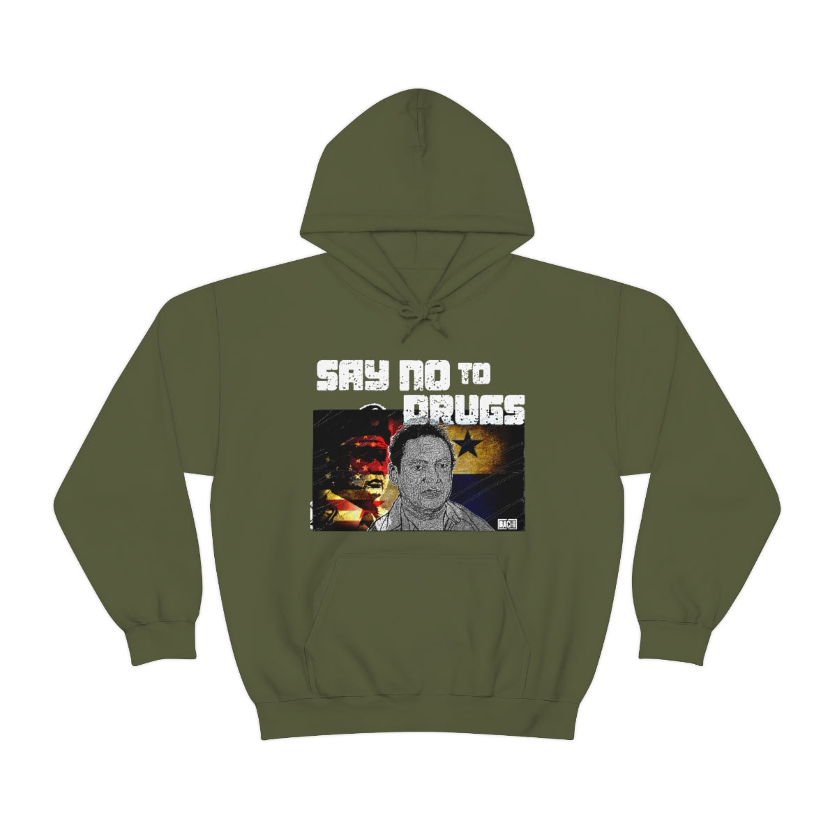 Unisex Hoodie Say No Drugs Manuel Noriega