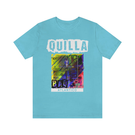 Unisex T-shirt Rep Your Country Baranquilla Quill Colombia