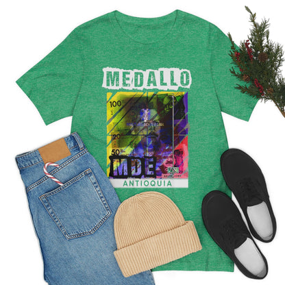 Unisex T-shirt Rep Your Country Medellin Colombia Medallo