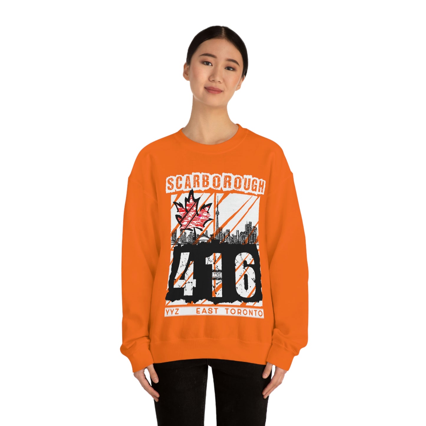 Unisex Sweatshirt Scarborough 416 Toronto