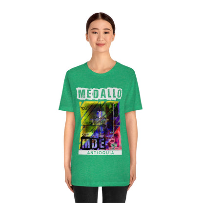 Unisex T-shirt Rep Your Country Medellin Colombia Medallo