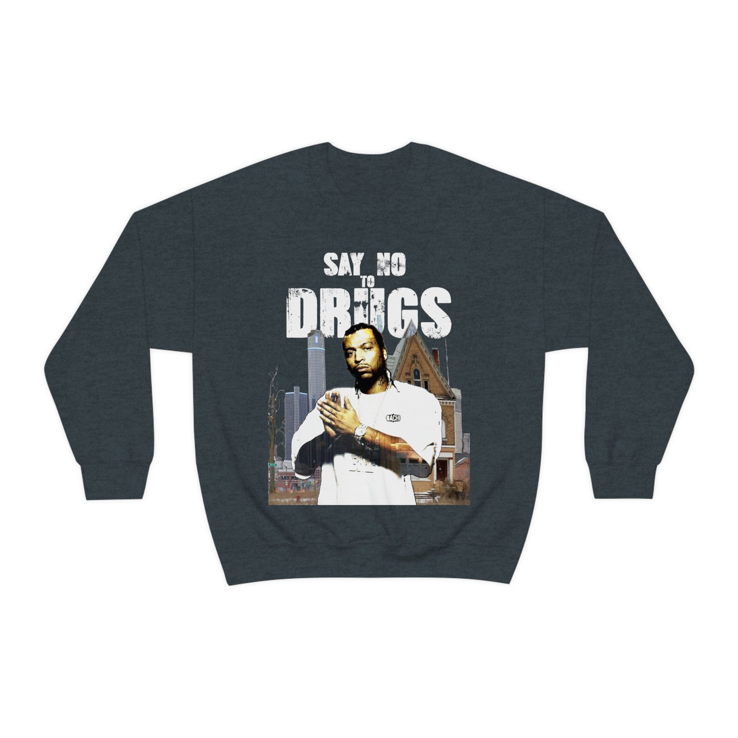 Unisex Sweatshirt Big Meech BMF Say No To Drugs