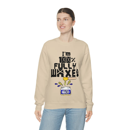 Fully Waxed by Bachi Unisex  Sweatshirt - Bachi Apparel