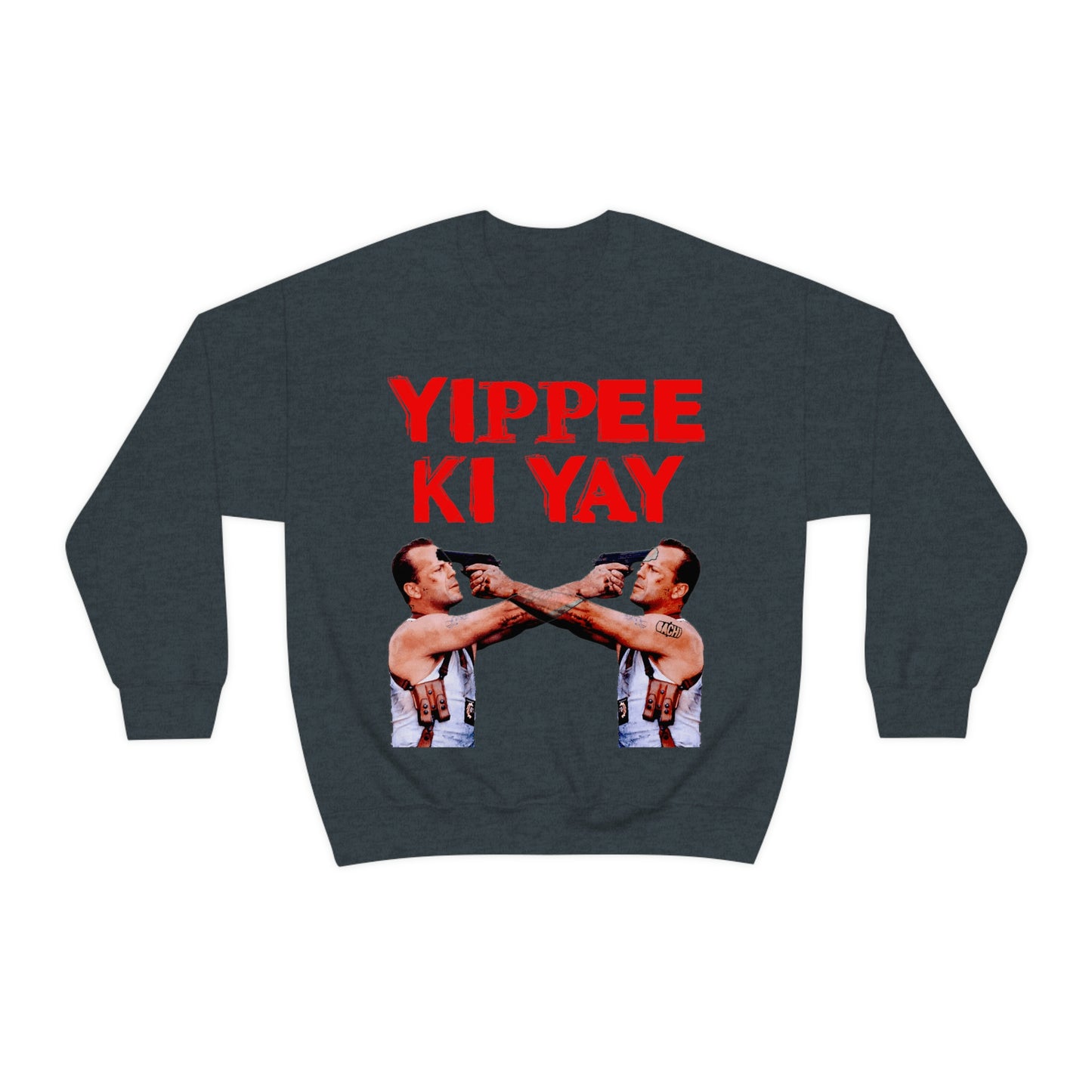 Unisex Sweater Bruce Willis Yippee Ki Yay