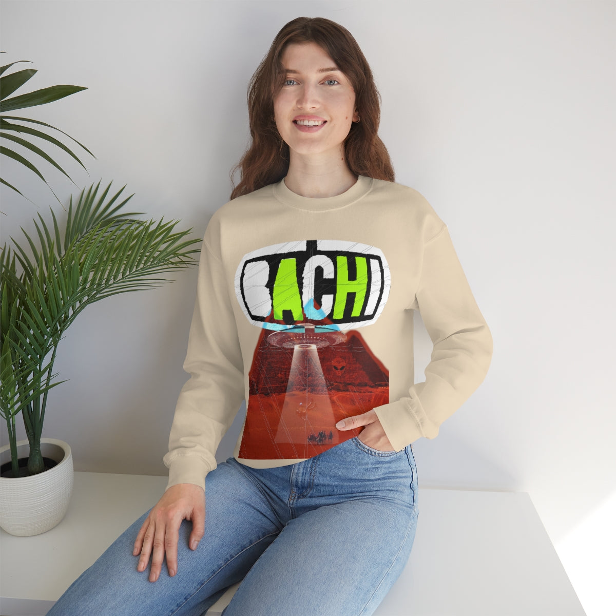 Unisex Sweatshirt Bachi Alien Abduction