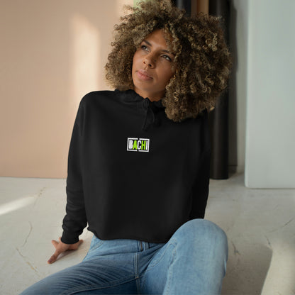 Women's Crop Hoodie Bachi logo