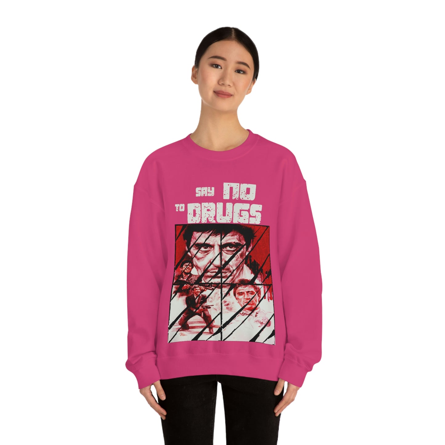 Unisex Sweater Scarface faces