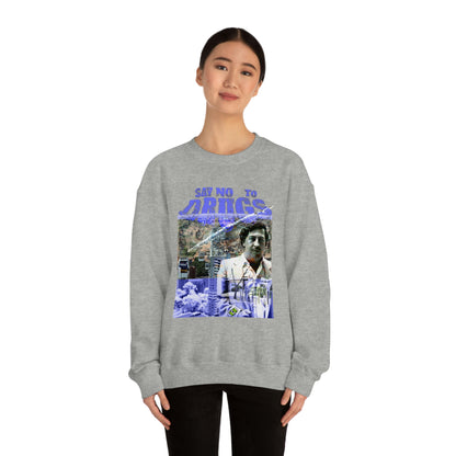 Unisex Sweatshirt Pablo Escobar Medellin Say No To Drugs