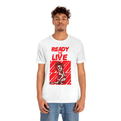 Unisex T-shirt Ready To Live Say No To Drugs