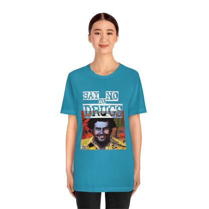 Unisex T-shirt Pablo Escobar Water Paint Art